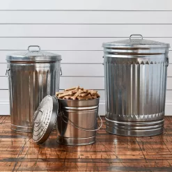 Behrens Gray Metal Pet Food Storage Container