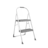 Cosco 37.09 in. H X 16.77 in. W X 2.83 in. D 225 lb. capacity 2 step Steel Folding Step Stool