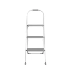Cosco 47.6 in. H X 16.81 in. W X 2.91 in. D 225 lb. capacity 3 step Steel Folding Step Stool