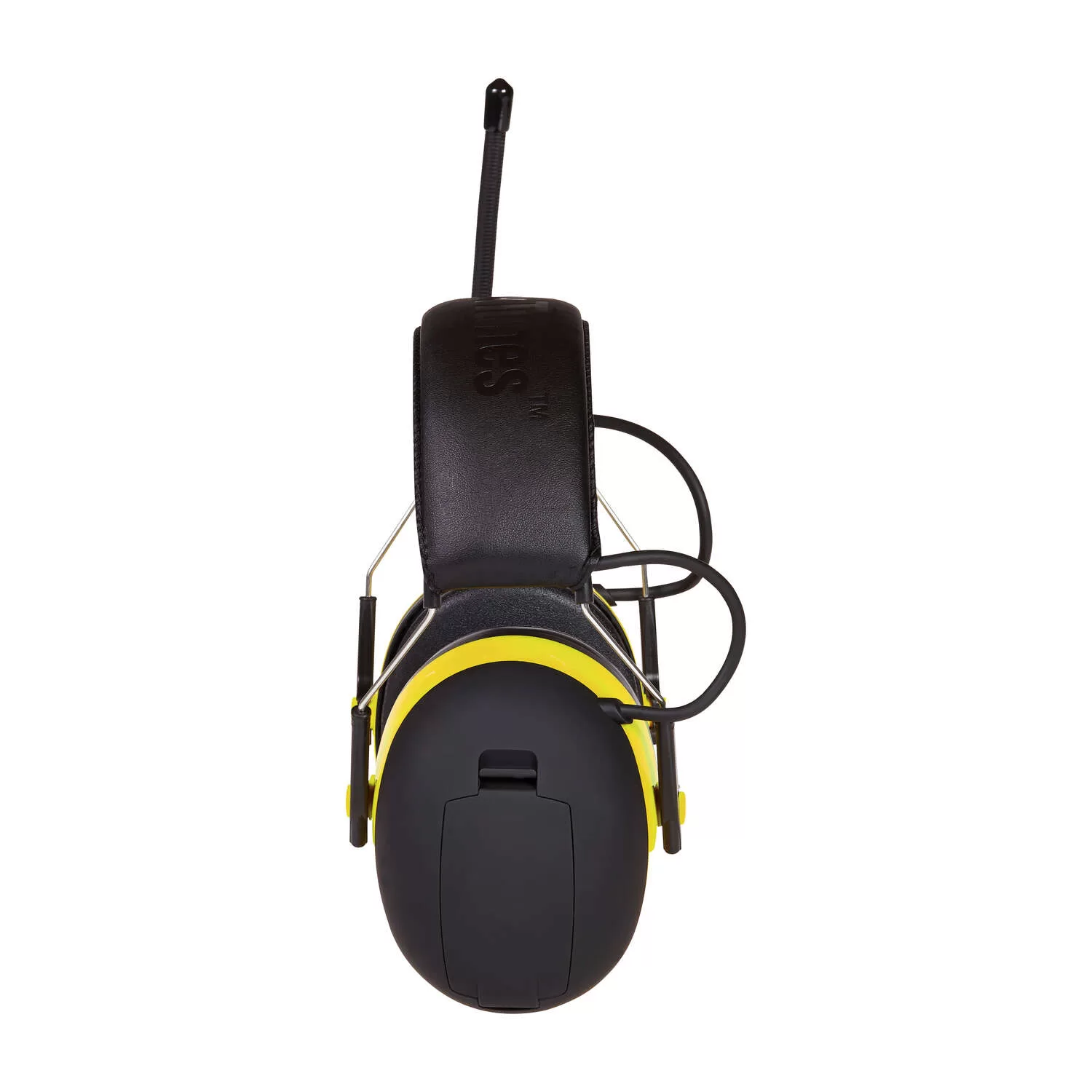 3M WorkTunes 24 dB Plastic Professional Hearing Protectors Black/Yellow 1 pk
