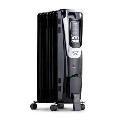 Newair Portable Oil Filled Radiator Space Heater, 150 sq. ft. with Silent, Energy Efficient Operation