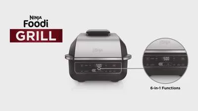 Ninja EG201 Foodi 6-in-1 Nonstick Indoor Grill