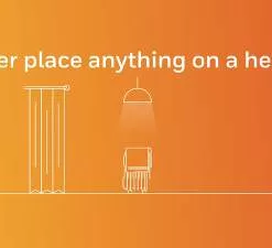 Honeywell Slim Ceramic Tower Heater Black
