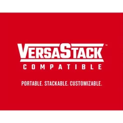 Craftsman VERSASTACK 17 in. Suitcase Tool Box Black/Red