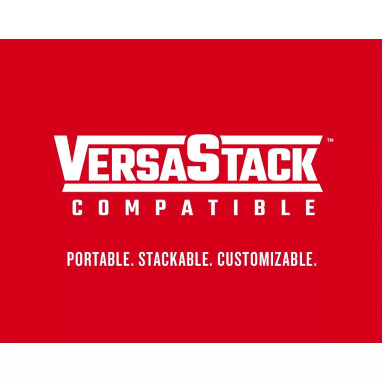 Craftsman VERSASTACK 17 in. Suitcase Tool Box Black/Red