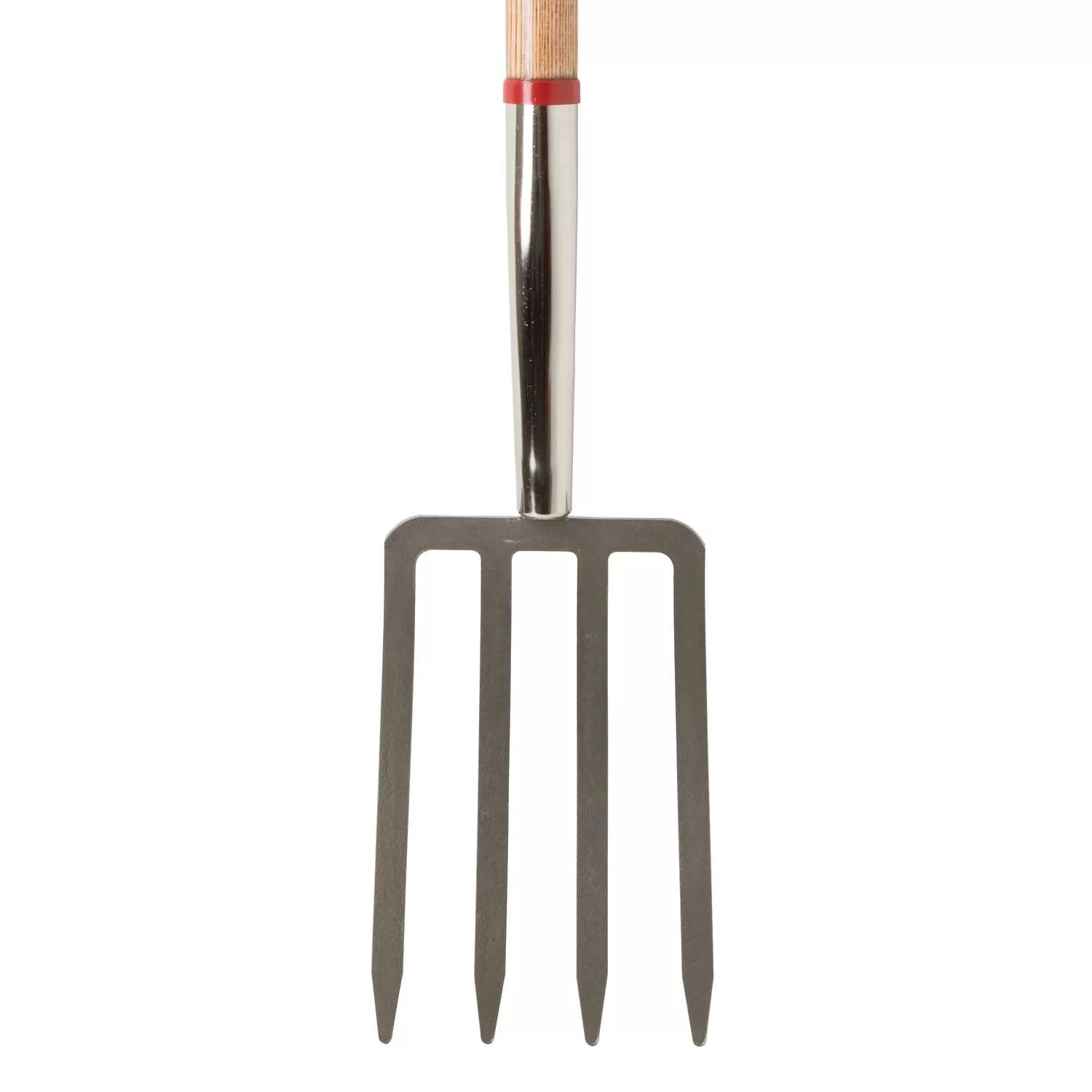 Ace 4 Tine Steel Spading Fork 30 in. Wood Handle
