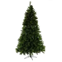 Fraser Hill Farm FFCM075-0GR 7.5-ft. Canyon Pine Green Artificial Artificial Christmas Tree, No Lights