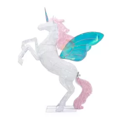 Home Accents Holiday TY505-1714-1 6 ft. Cool White LED Unicorn with Wings Holiday Yard Decoration
