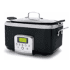 GreenPan 6-quart Elite Ceramic Nonstick 8-in-1 Programmable Electric Slow Cooker - Black