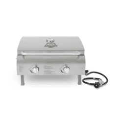 Pit Boss Grills 75275 Stainless Steel Two-Burner Portable Grill