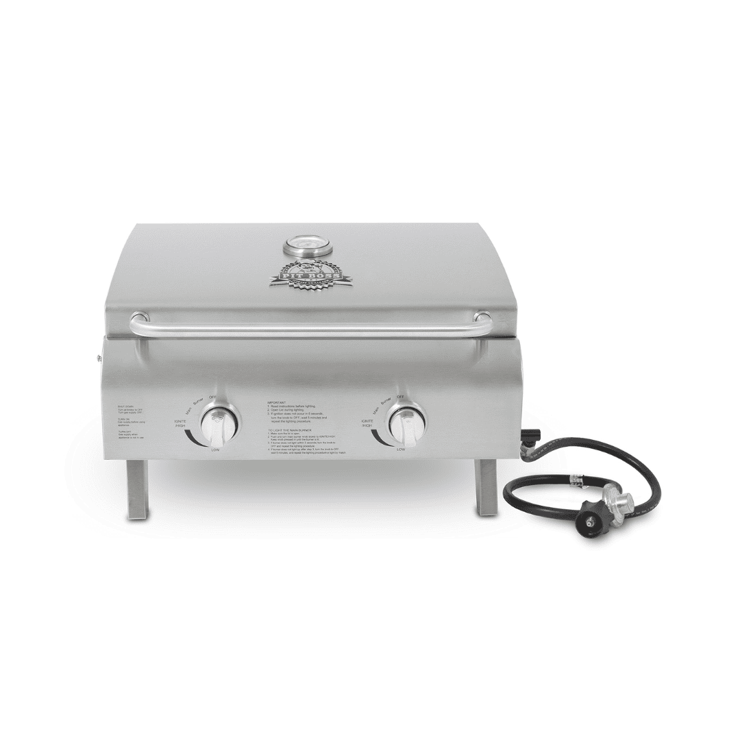 Pit Boss Grills 75275 Stainless Steel Two-Burner Portable Grill
