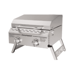 Megamaster Premium Outdoor Cooking 2-Burner Grill, While Camping, Outdoor Kitchen