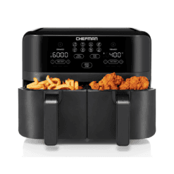 Chefman TurboFry Touch Dual Air Fryer, Maximize The Healthiest Meals