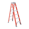 Louisville Ladder 6-Foot Fiberglass Step Ladder, 300-Pound Capacity, FS1506