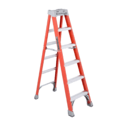 Louisville Ladder 6-Foot Fiberglass Step Ladder, 300-Pound Capacity, FS1506