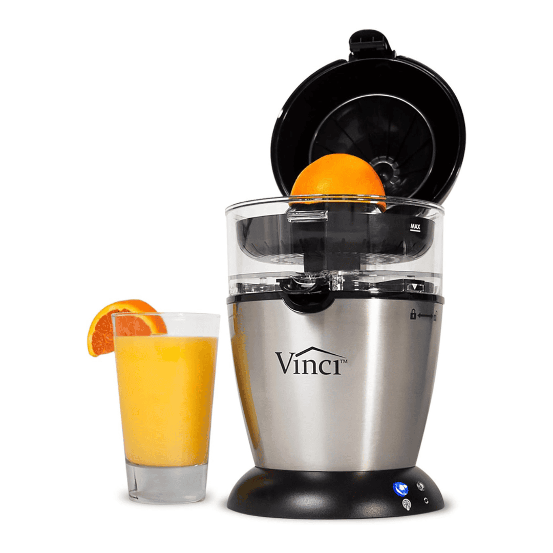Effortless Citrus Juicing with Vinci's Hands-Free Electric Juicer