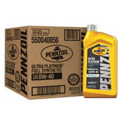 Pennzoil Ultra Platinum Full Synthetic 0W-40 Motor Oil (1 Quart, Case of 6)