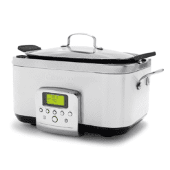 GreenPan 6-quart Elite Ceramic Nonstick 8-in-1 Programmable Electric Slow Cooker - Cloud Cream