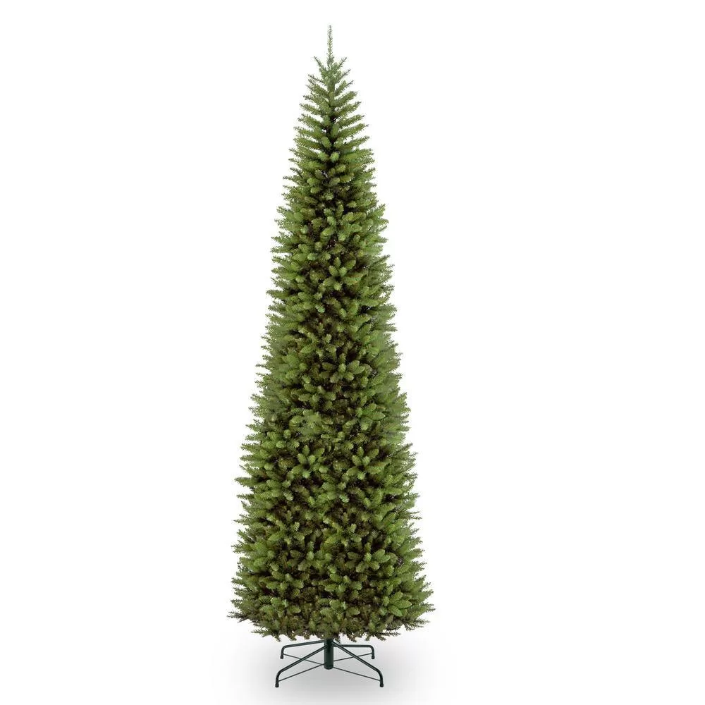 National Tree Company KW7-500-120 12 ft. Kingswood Fir Pencil Artificial Christmas Tree