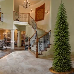 National Tree Company KW7-500-120 12 ft. Kingswood Fir Pencil Artificial Christmas Tree