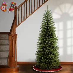 National Tree Company KW7-500-65 6.5 ft. Kingswood Fir Hinged Pencil Tree