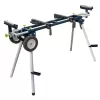 POWERTEC MT4000 Deluxe Miter Saw Stand with Wheels and 110-Volt Power Outlet