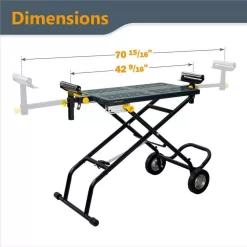POWERTEC MT4005N Universal Mounting Deluxe Rolling Stand
