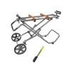RIDGID AC9946-RPM121 Universal Mobile Miter Saw Stand with Mounting Braces and Black Fine Point Permanent Workshop Marker