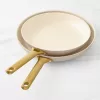 GreenPan Reserve Ceramic Nonstick Fry Pans, Set of 2 - Taupe