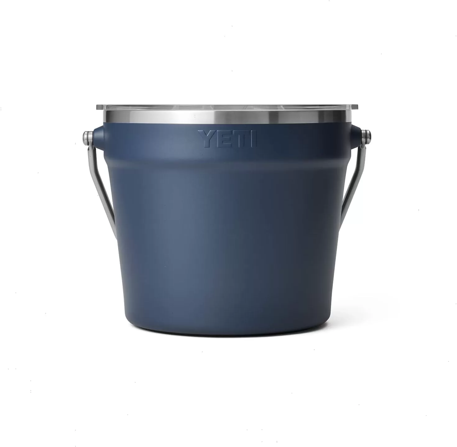 YETI Rambler Beverage Bucket, Double-Wall Vacuum Insulated Ice Bucket with Lid, Navy - Image 2
