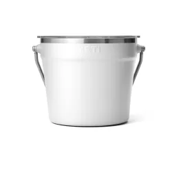 Alternative view of YETI Rambler Beverage Bucket, Double-Wall Vacuum Insulated Ice Bucket with Lid, White