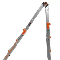 Little Giant Ladder Systems, Velocity, M13, 13 Ft, Multi-Position Ladder, Aluminum, Type 1A, 300 lbs Weight Rating, (15413-001)
