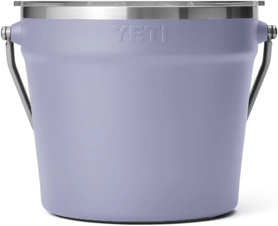 YETI Rambler Beverage Bucket, Double-Wall Vacuum Insulated Ice Bucket with Lid, Cosmic Lilac - Image 2