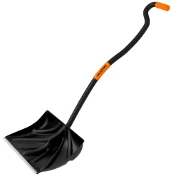 Trazon Snow Shovel Heavy Duty for Driveway with Ergonomic Handle to Use Without Backpain for Home Garage Car