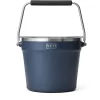 YETI Rambler Beverage Bucket, Double-Wall Vacuum Insulated Ice Bucket with Lid, Navy