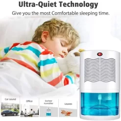 Gocheer Dehumidifiers for Home for Room, 800 sq ft Dehumidifier with Drain Hose for Basement