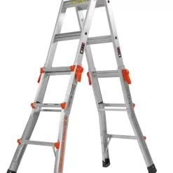 Little Giant Ladder Systems, Velocity, M13, 13 Ft, Multi-Position Ladder, Aluminum, Type 1A, 300 lbs Weight Rating, (15413-001)