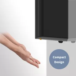 AIKE Air Wiper Compact Hand Dryer 110V 1400W Black (with 2 Pin Plug) Model AK2630