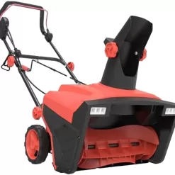 Thunderbay Electric 20-Inch Snow Blower w/180° Rotating Chute 15-AMP Walk-Behind Snow Thrower with Dual LED Lights