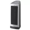 Lasko Oscillating Ceramic Tower Space Heater for Home with Adjustable Thermostat, 2-Speeds, 16 Inches, Silver, 1500W, 5309