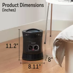 Honeywell HHF360V 360 Degree Surround Fan Forced Heater, Small