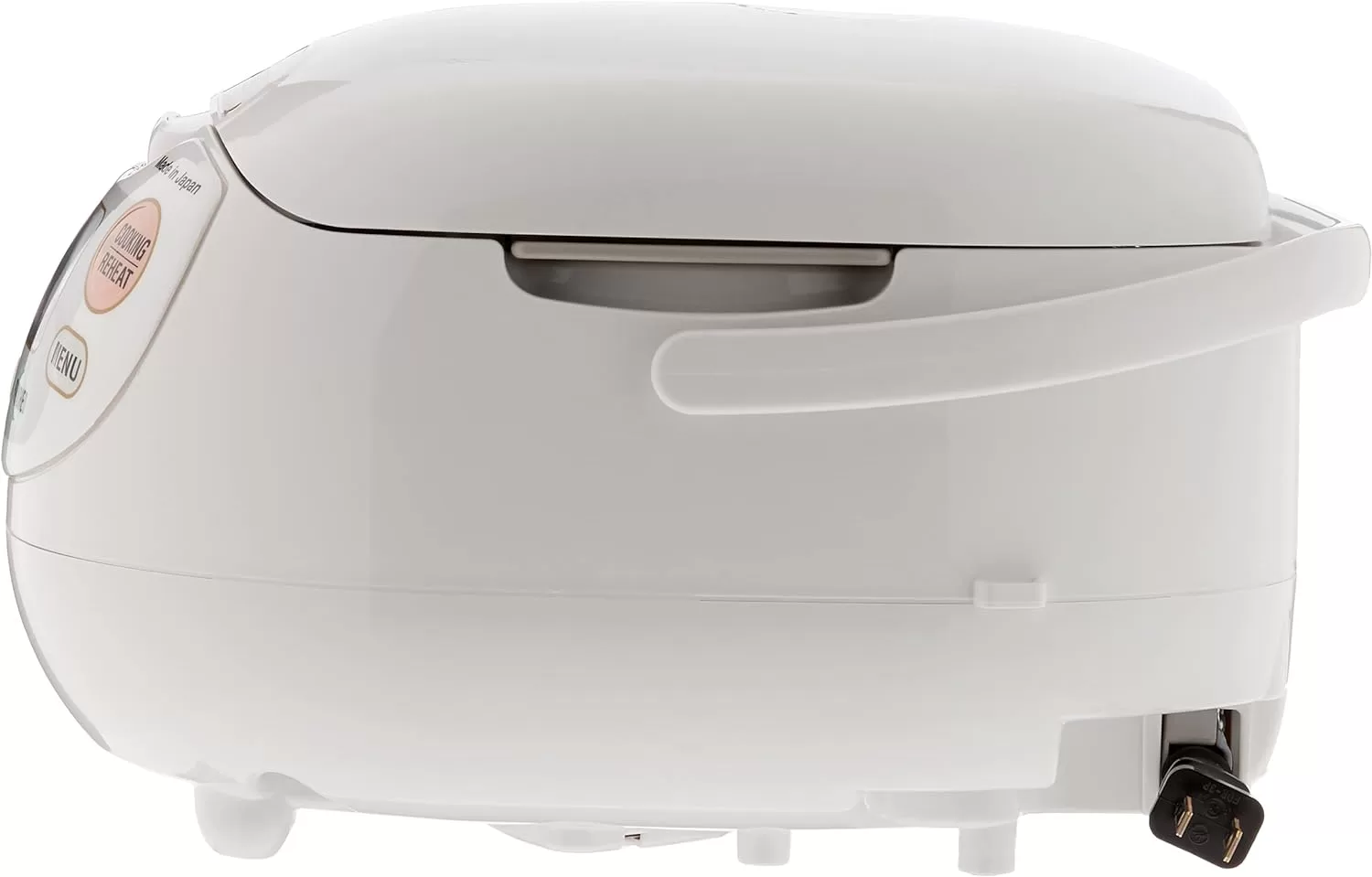 Zojirushi NS-ZCC10 Neuro Fuzzy Cooker, 5.5-Cup uncooked rice / 1L, White