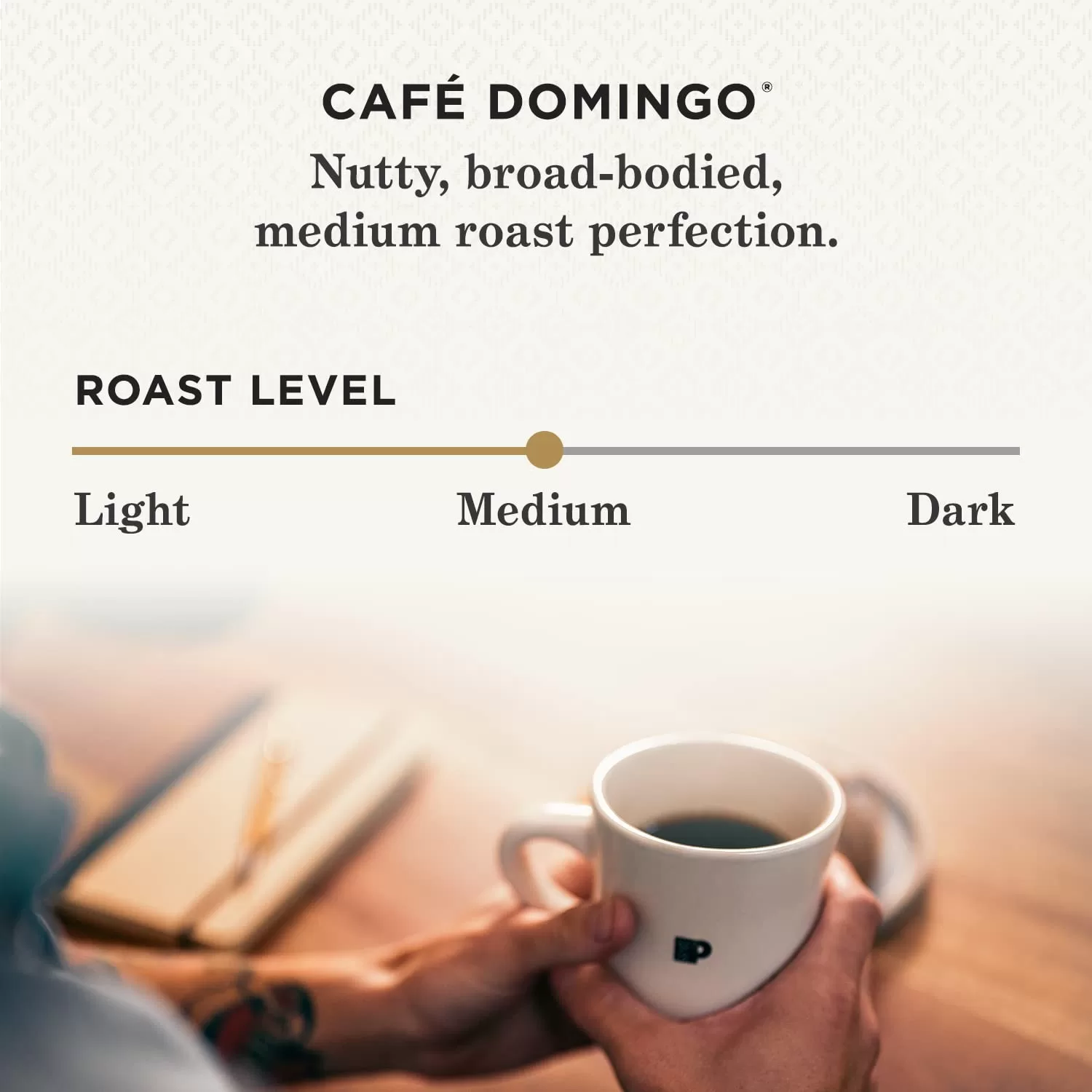 Peet's Coffee, Medium Roast K-Cup Pods for Keurig Brewers - Café Domingo 54 Count (1 Box of 54 Pods)