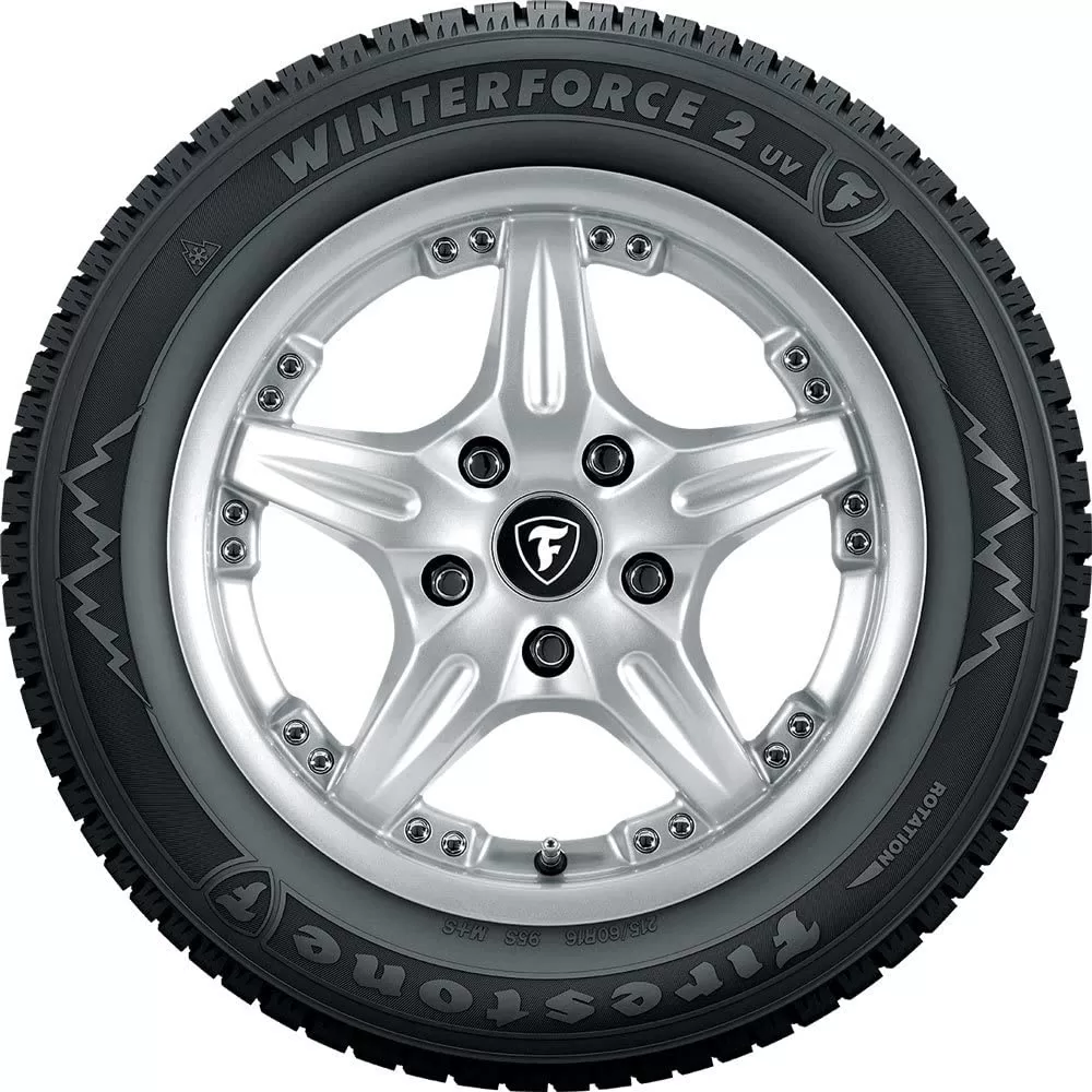 Firestone Winterforce 2 UV Winter/Snow SUV Tire 265/70R17 115 S