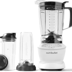 Nutribullet Full-Size Blender Combo 1200W –Matte White