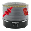 Elite Gourmet EFD319BNG Food Dehydrator, 5 BPA-Free 11.4" Trays Adjustable Temperature Controls, Black and Grey, 5 Trays
