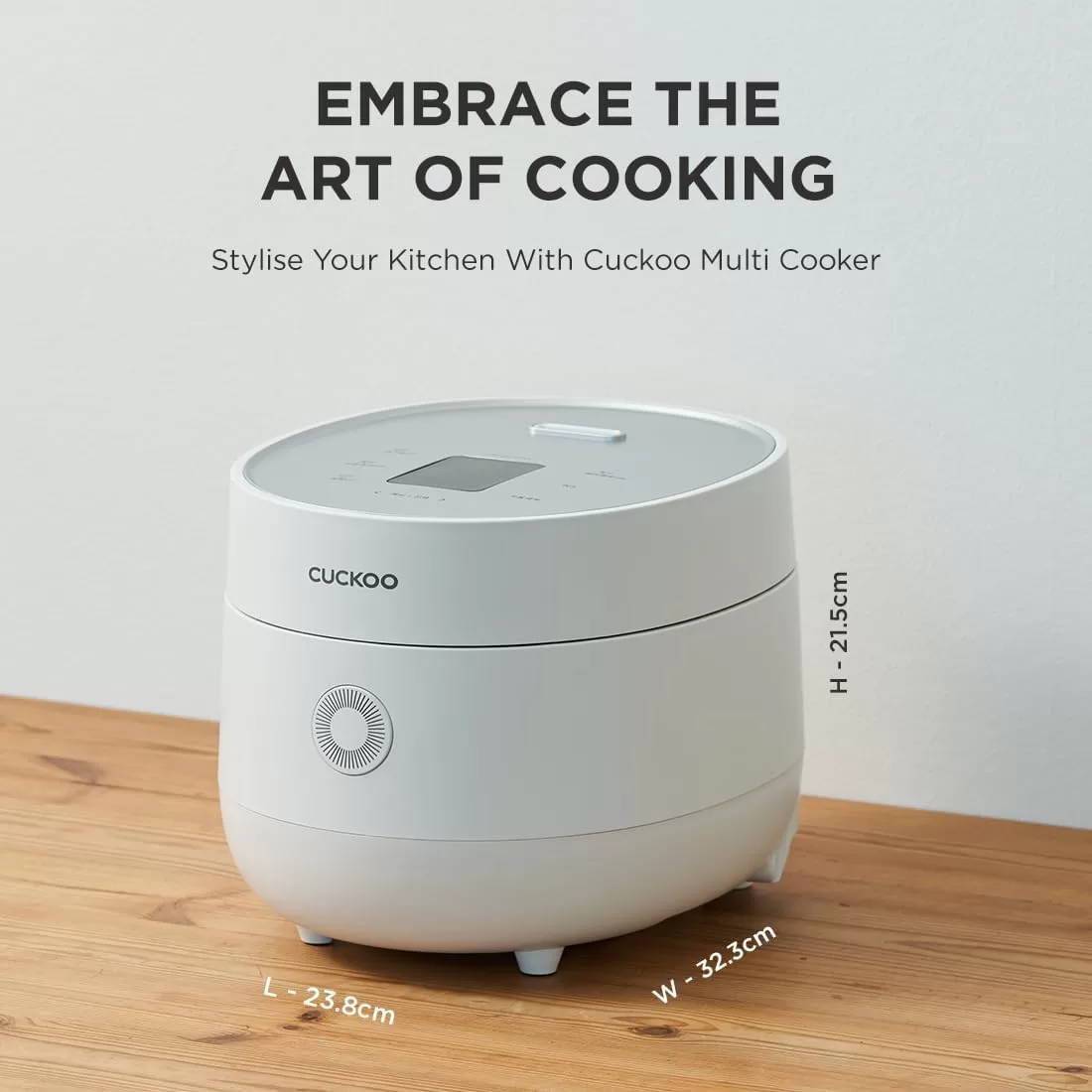 CUCKOO CR-0675F | 6-Cup (Uncooked) Micom Rice Cooker, Touch-Screen, Nonstick Inner Pot | White