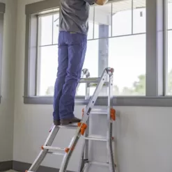 Little Giant Ladder Systems, Velocity, M13, 13 Ft, Multi-Position Ladder, Aluminum, Type 1A, 300 lbs Weight Rating, (15413-001)