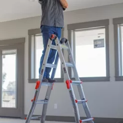 Little Giant Ladder Systems, Velocity, M13, 13 Ft, Multi-Position Ladder, Aluminum, Type 1A, 300 lbs Weight Rating, (15413-001)