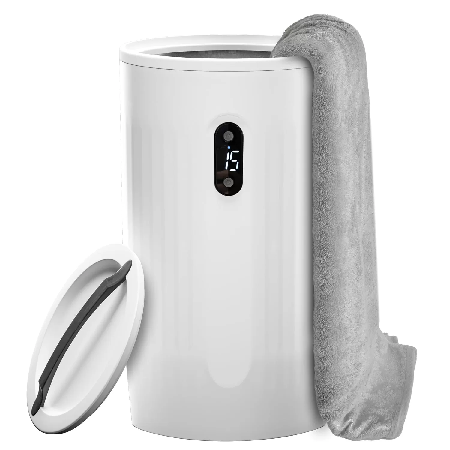 Bartnelli Pro Luxury Premium Towel Warmer, Extra Large Modern Bucket Style Warmer